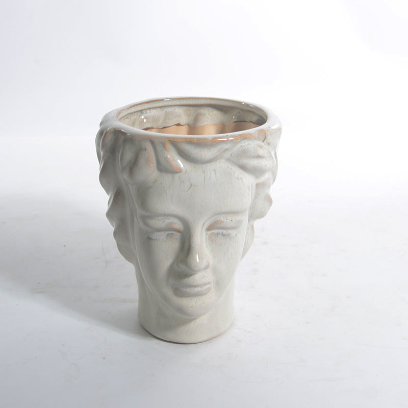 Artistic Ceramic Planter Stornfield