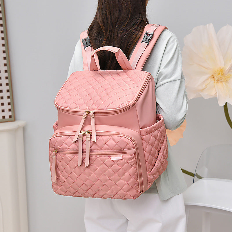Quilted Multi-Functional Backpack Stornfield