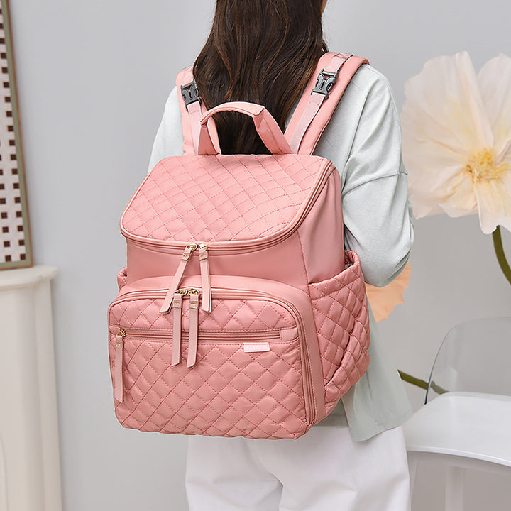 Quilted Multi-Functional Backpack Stornfield