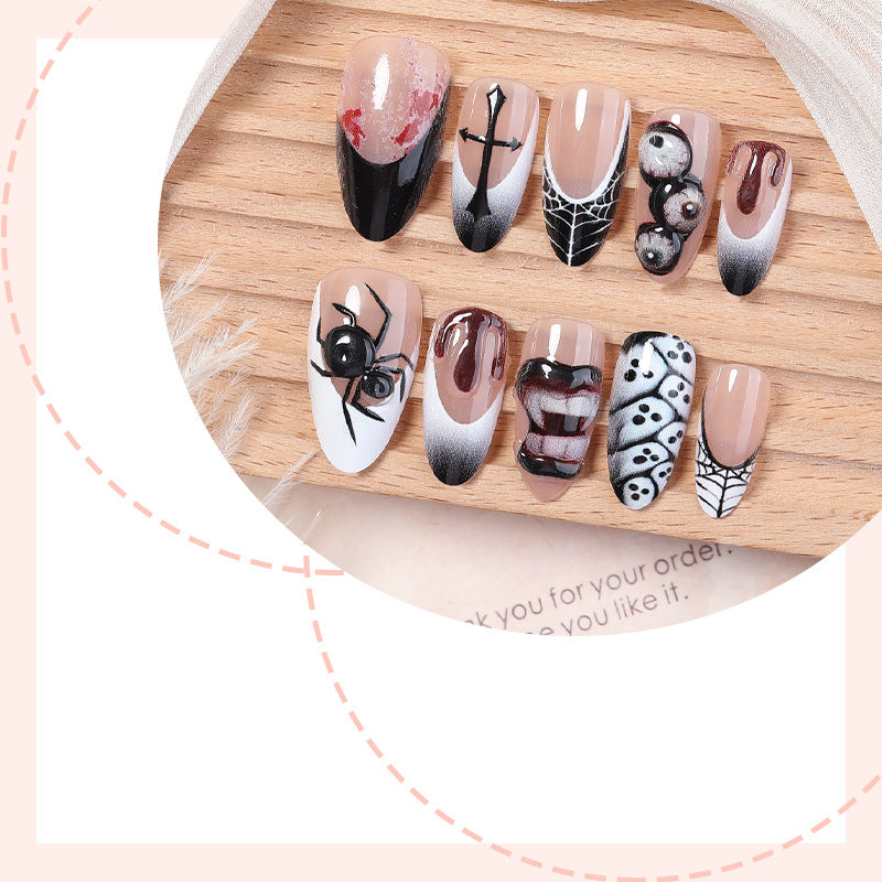 Creative Nail Art Set with Halloween Motifs Stornfield