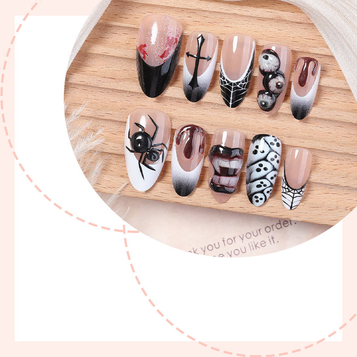 Creative Nail Art Set with Halloween Motifs Stornfield