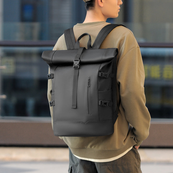 Stylish Roll-Top Waterproof Backpack Stornfield