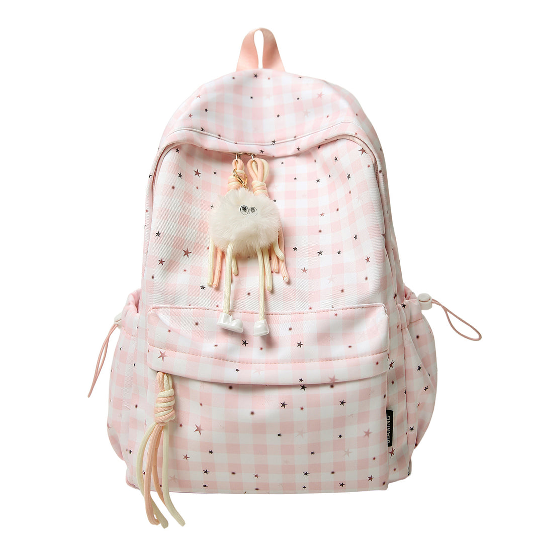 Playful Graphic Print Backpack