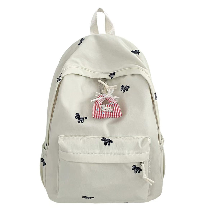 Backpack with Cheerful Animal Motif and Practical Compartments Stornfield