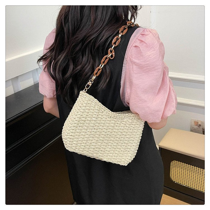 Fashionable Shoulder Bag Made of Braided Material Stornfield