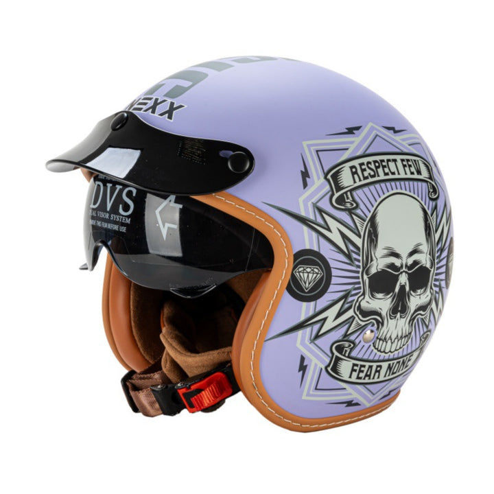 Classic Open-Face Motorcycle Helmet Stornfield