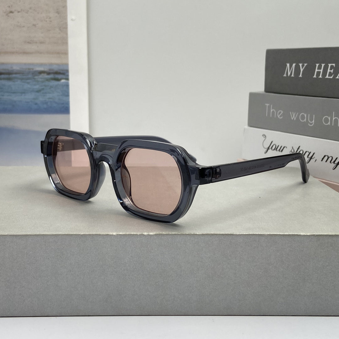 Women’s fashionable sunglasses in modern design with wide frame Stornfield