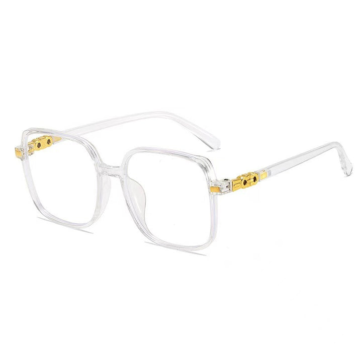 Chic Transparent Square Frame Glasses Stornfield