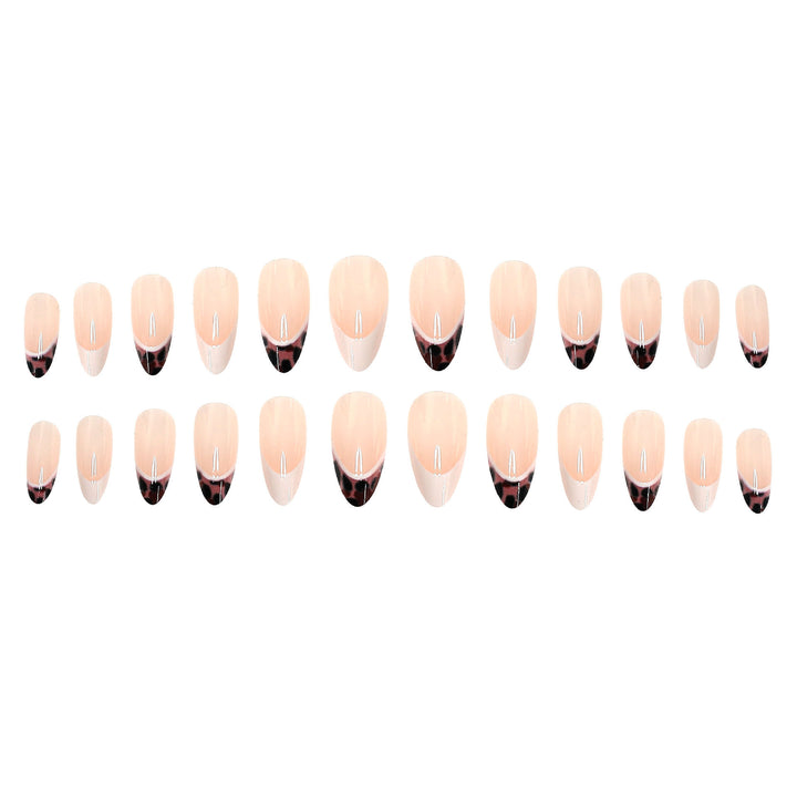 Chic Animal Print Press-On Nail Set