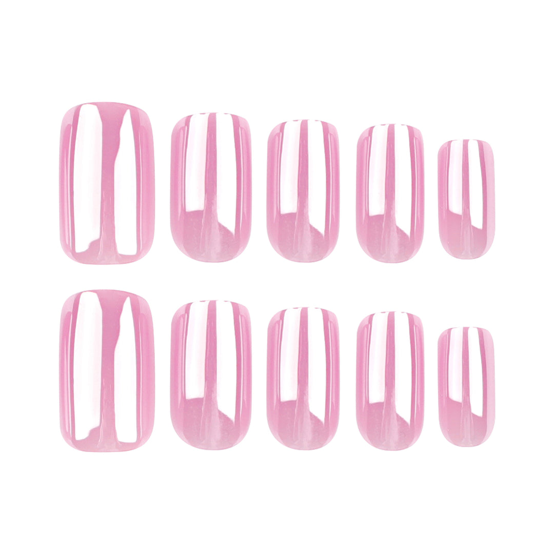 Artistic Nail Extensions with Shimmering Effect Stornfield