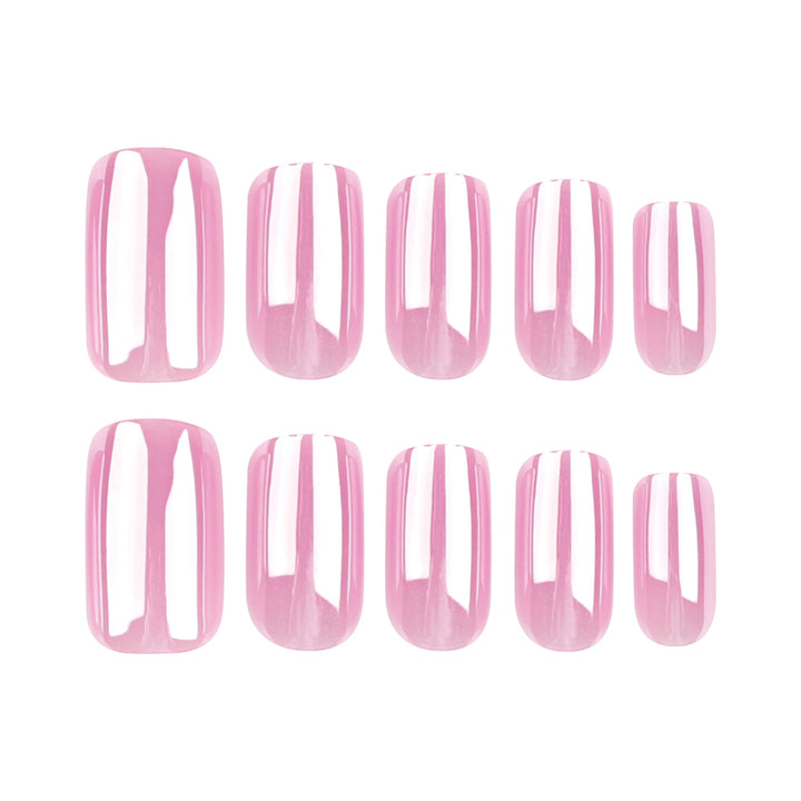 Artistic Nail Extensions with Shimmering Effect Stornfield