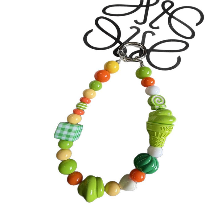 Decorative Beaded Keychain Stornfield 1790135561