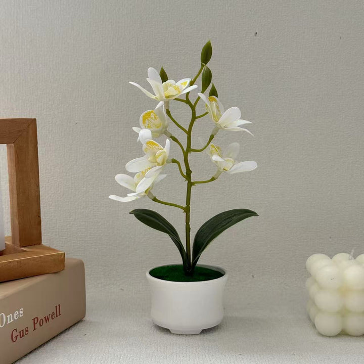 Realistic Orchid Decorative Plant
