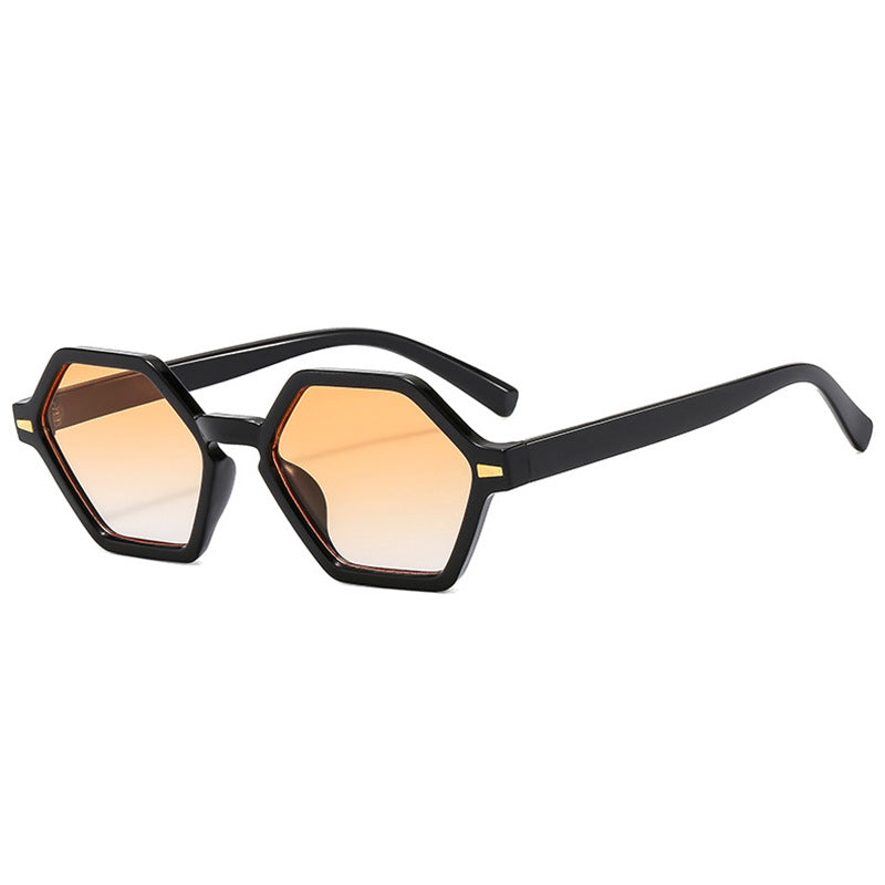 Women's hexagonal sunglasses with fashionable design and UV protection Stornfield
