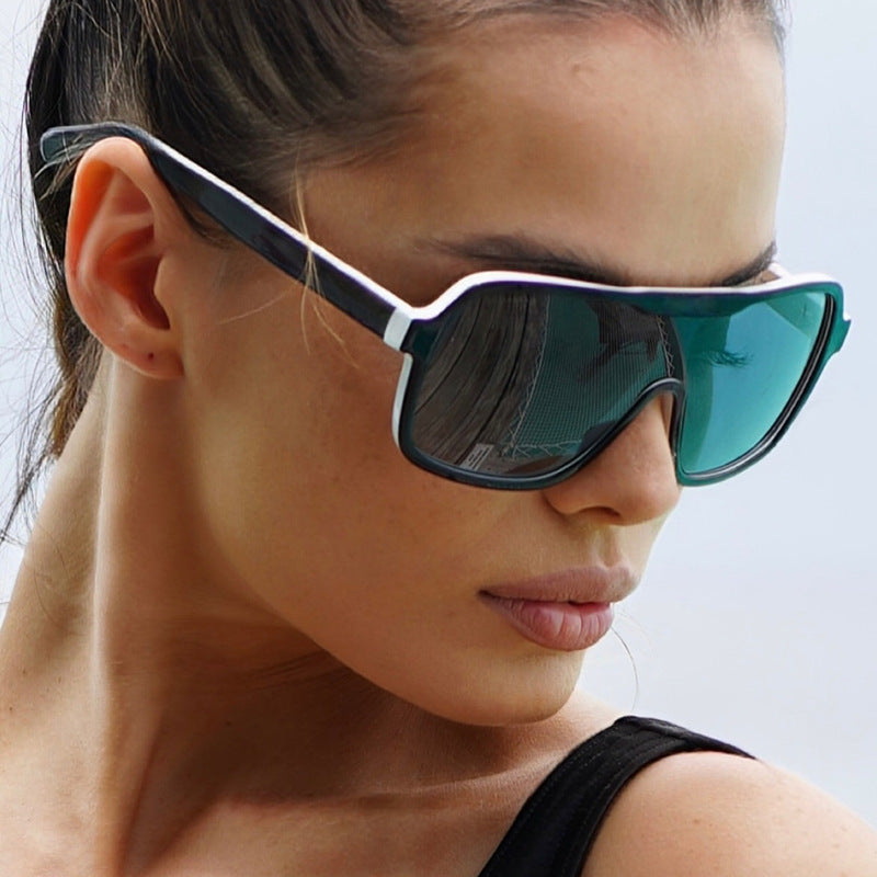 Women oversized sunglasses with wide frame Stornfield