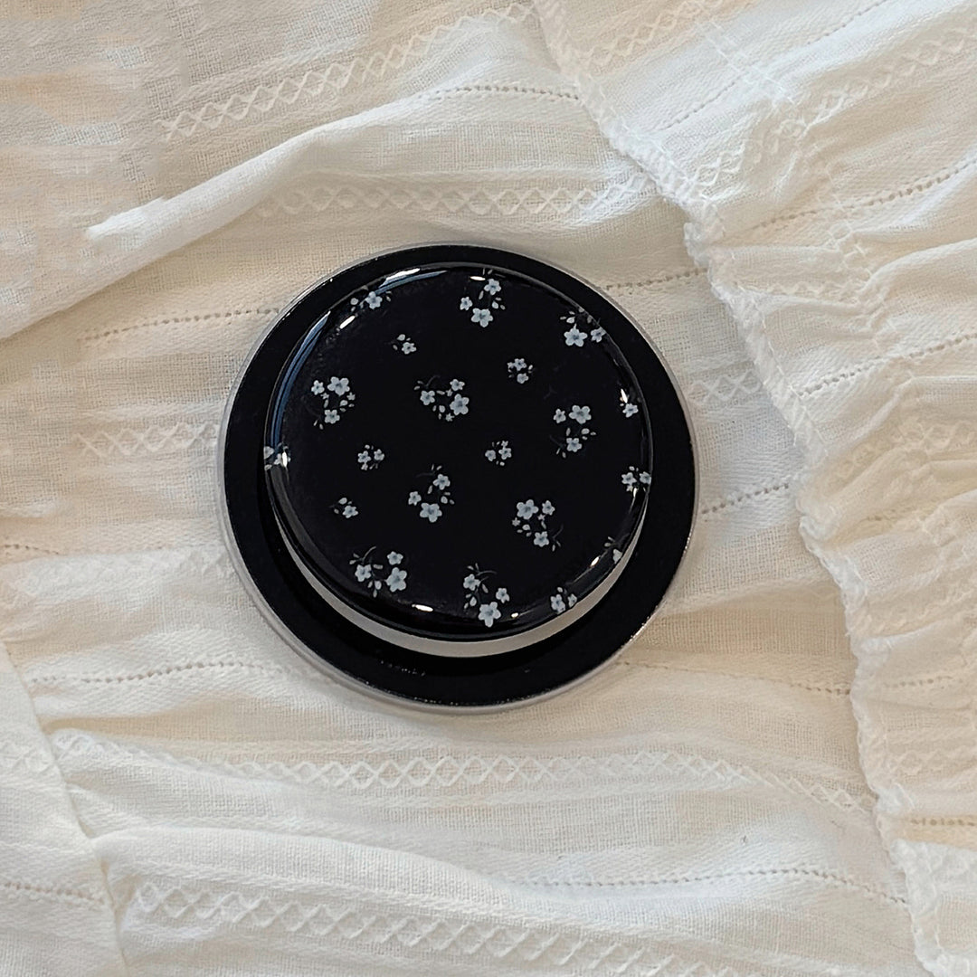 Hand mirror in elegant flower design Stornfield