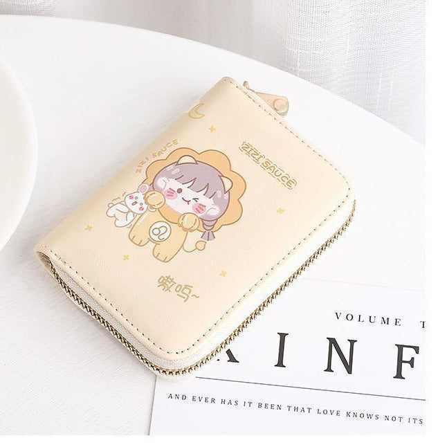 Cute Cartoon Character Zip Wallet Stornfield