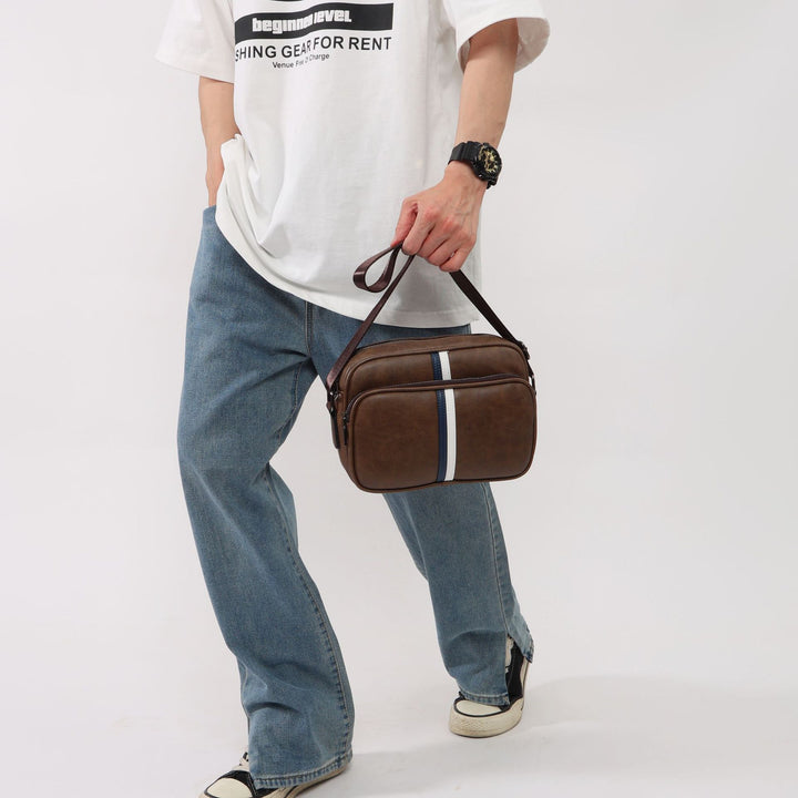 Casual Leather Shoulder Bag