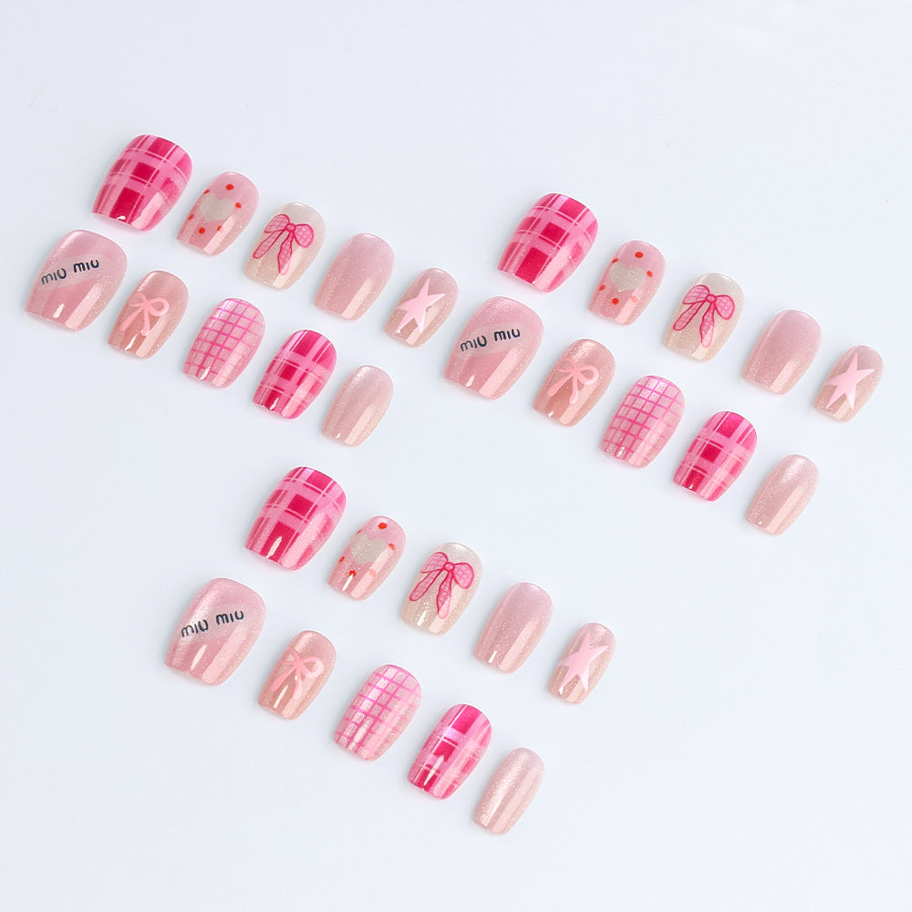 Decorative Press-On Nail Art Set Stornfield 1787542950