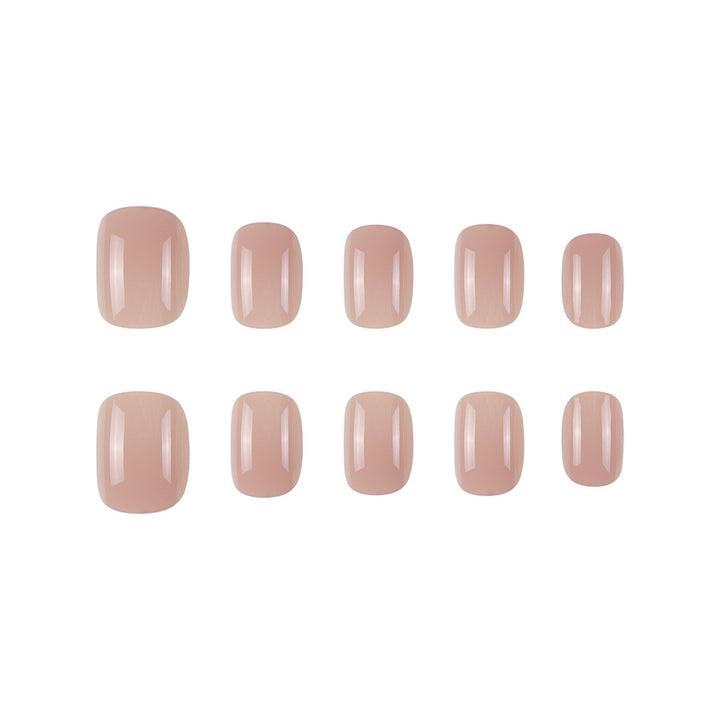 Elegant Glossy Press-On Nail Set Stornfield