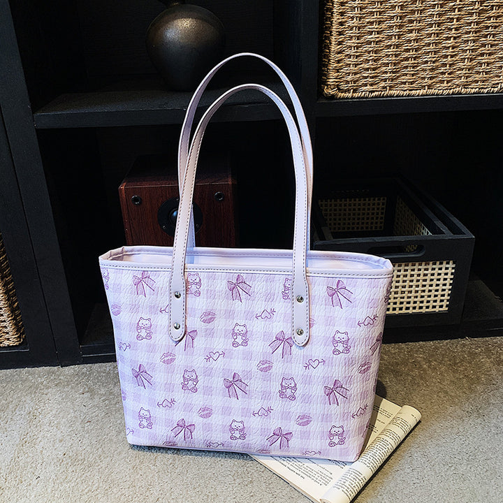 Chic Floral Patterned Tote Bag Stornfield