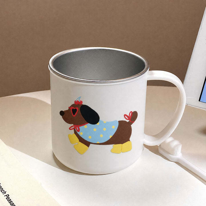 Ceramic mug with charming dog motif Stornfield
