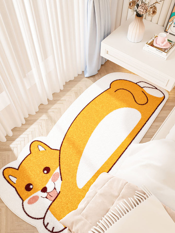 Playful Cat-Themed Accent Rug