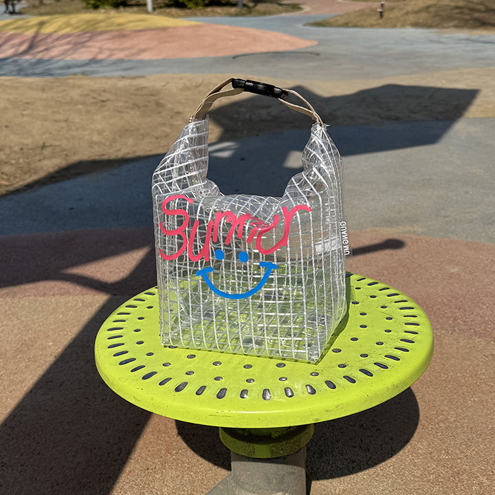 Storage bag made of durable, transparent material Stornfield