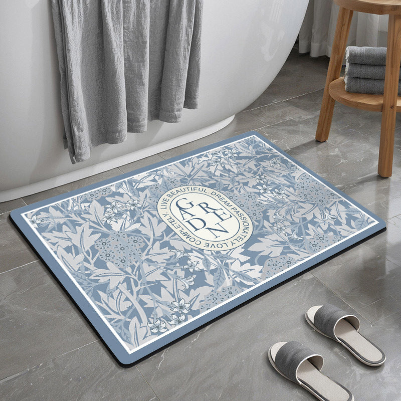 Decorative Motivational Bath Mat Stornfield