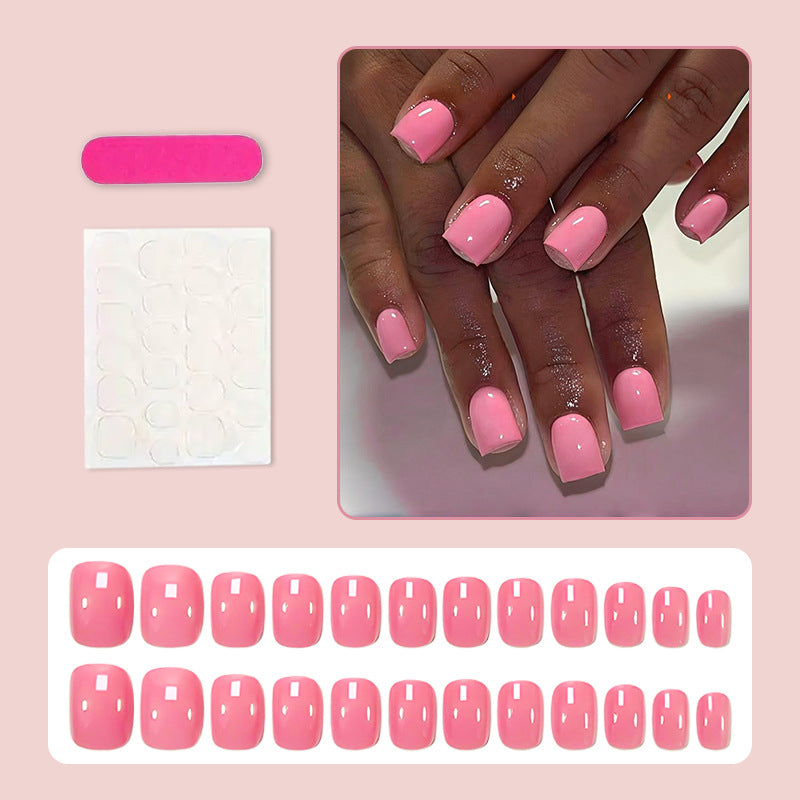 Artificial Nail Set with Elegant High-Gloss Finish Stornfield