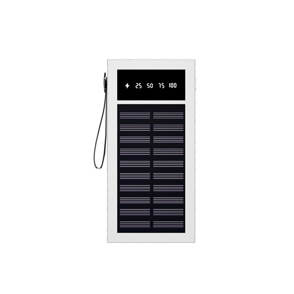 Portable Solar Power Bank with Digital Display and Innovative Charging Management Stornfield