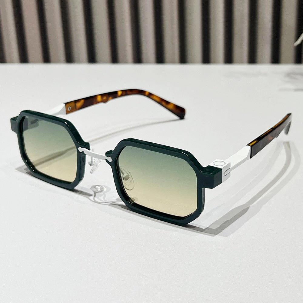 Modern Geometric Rectangle Sunglasses Stornfield