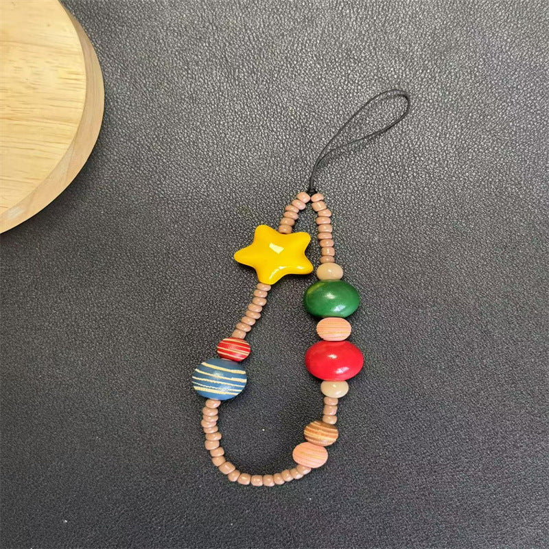 Unique Handcrafted Beaded Charm Keychain Stornfield