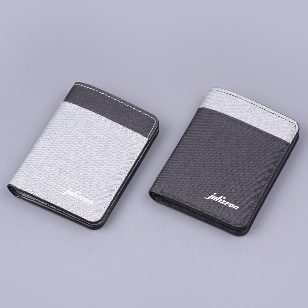RFID-Safe Fabric Card Holder