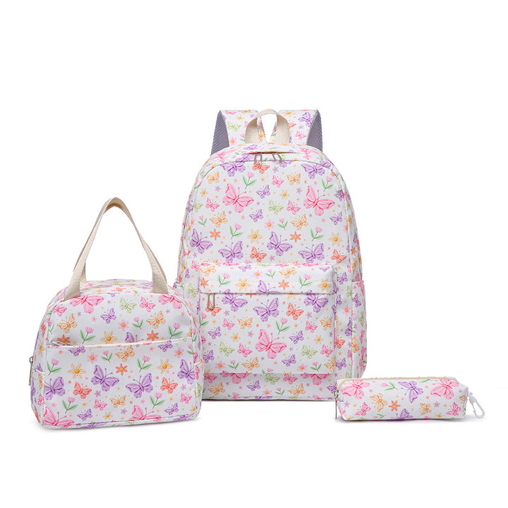 Set consisting of backpack, lunch bag and pencil case Stornfield
