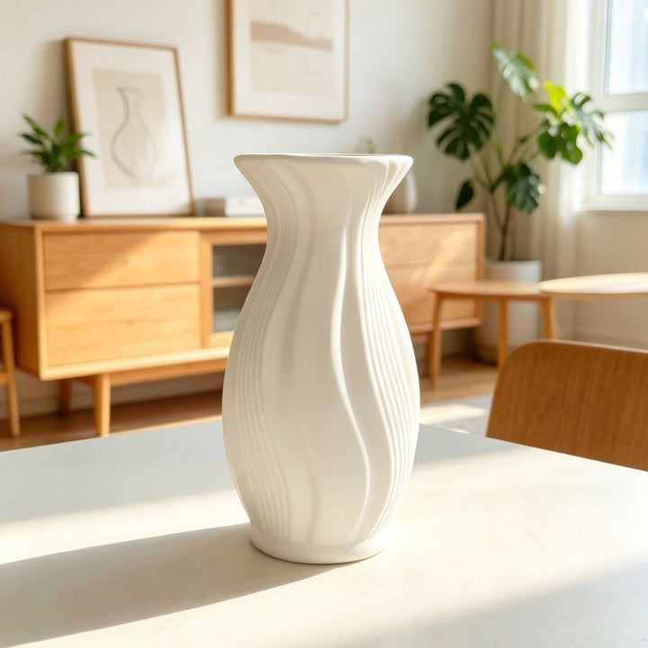 Textured Decorative Flower Vase Stornfeild