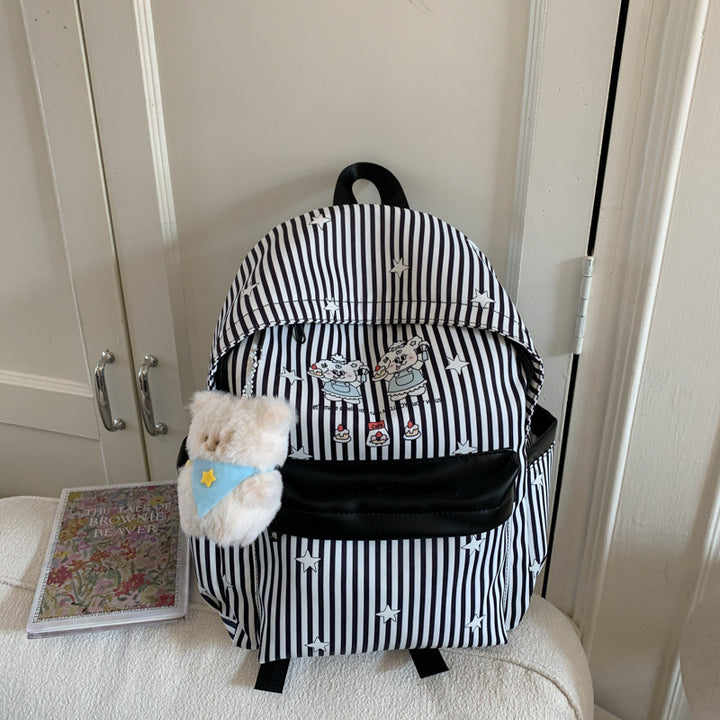 Backpack with Colorful Animal Design and Practical Compartments Stornfield