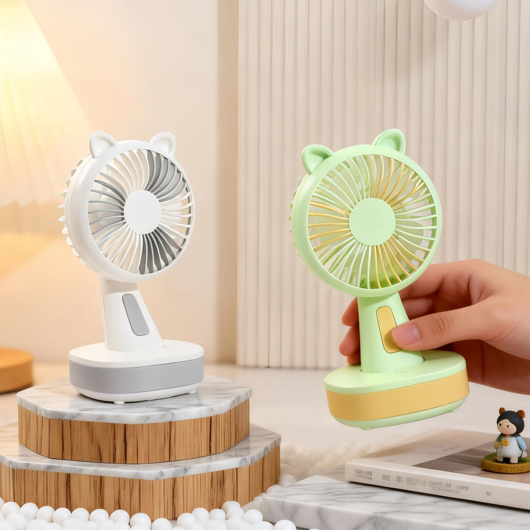 Women's Portable Table Fan with Creative Animal Ears Stornfield