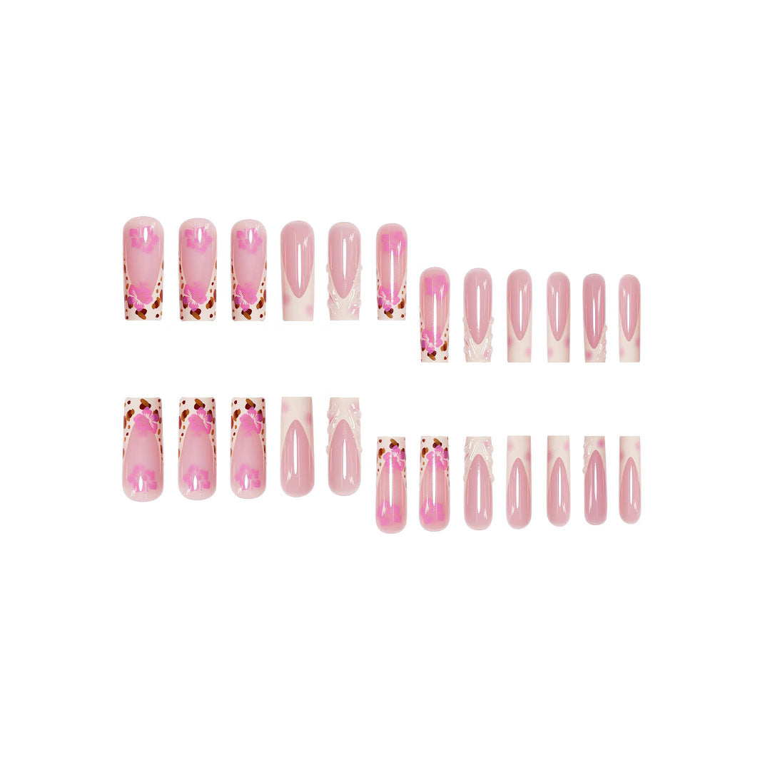 Floral Acrylic Nail Enhancements Stornfield