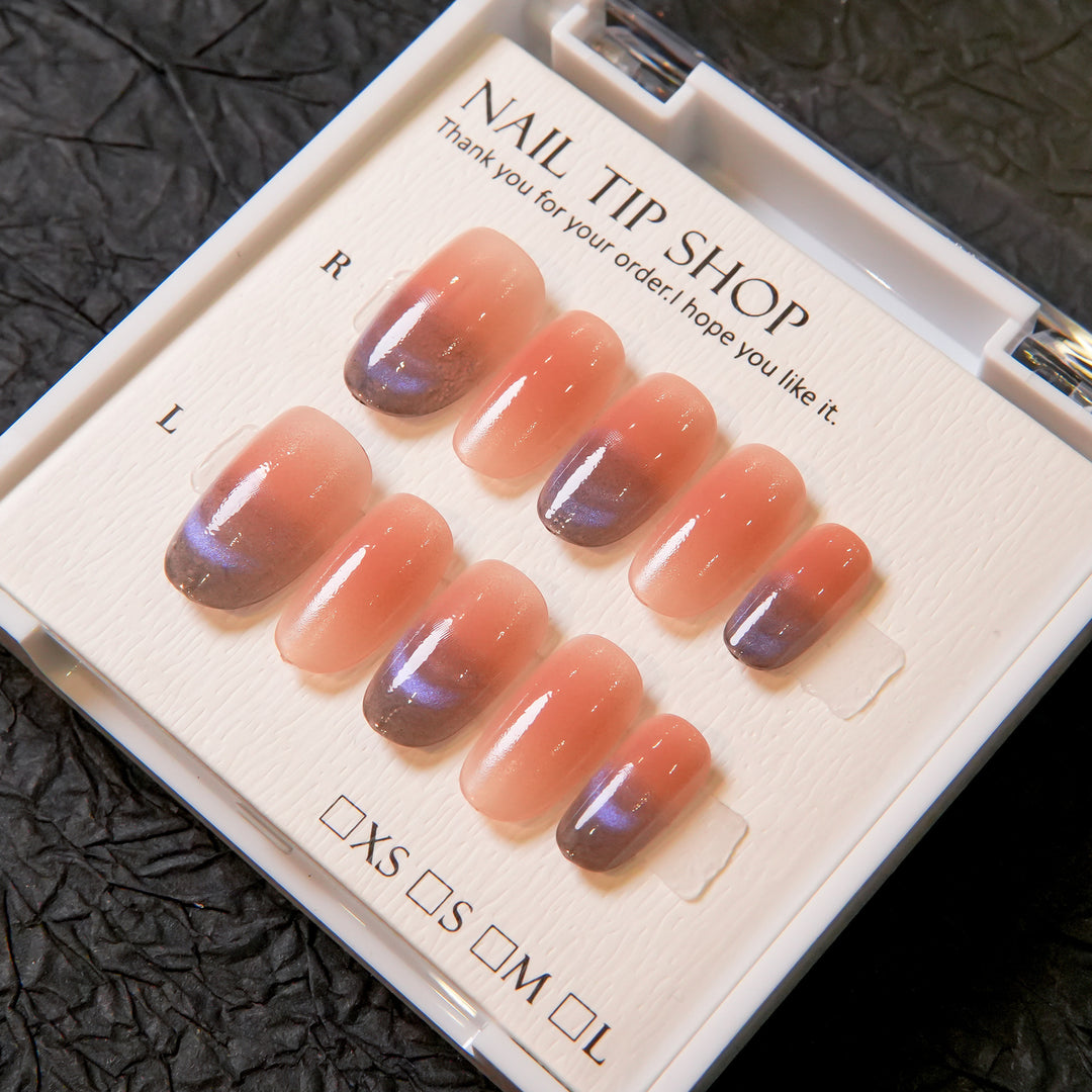 Elegant Ombre Press-On Nail Set