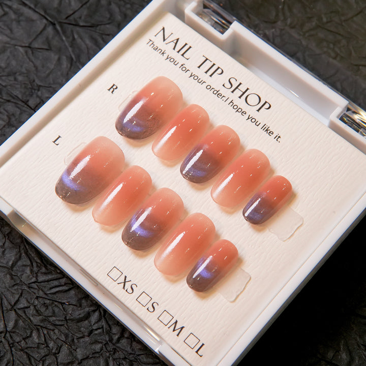 Elegant Ombre Press-On Nail Set