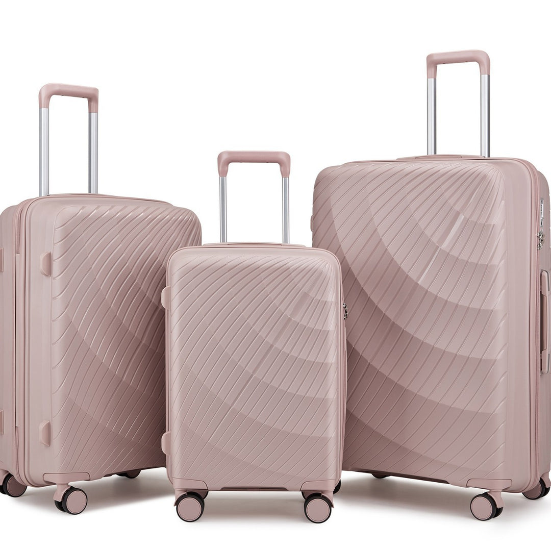 Unisex Premium Textured Hard Shell Luggage Set Stornfield