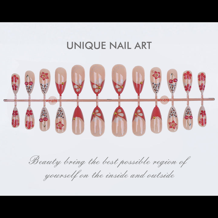 Elegant Decorative Press-On Nail Collection Stornfield