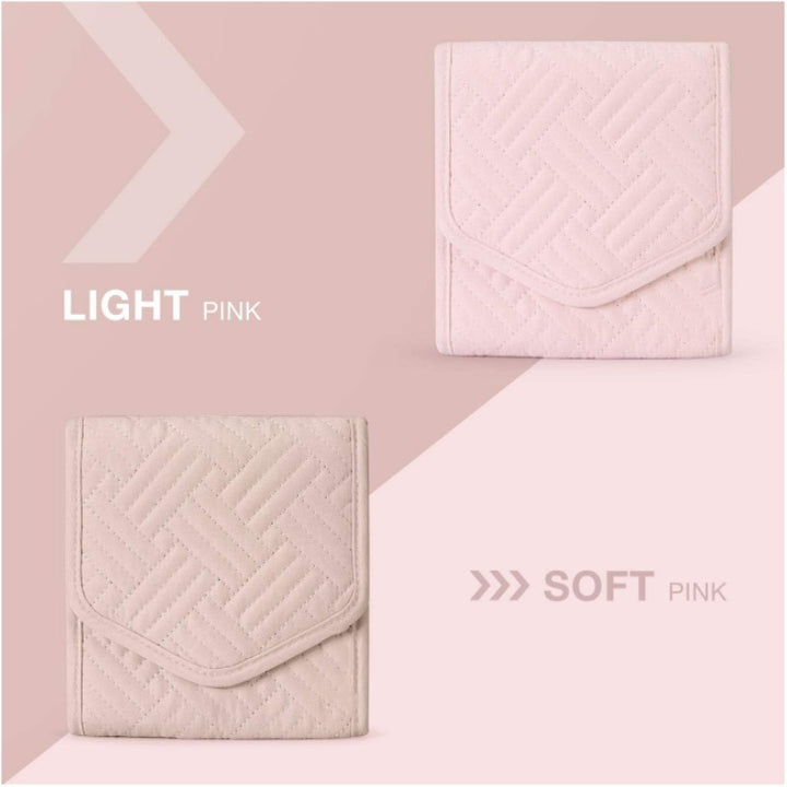 Cosmetic Organizer Bag with Foldable Design and Multiple Compartments Stornfield