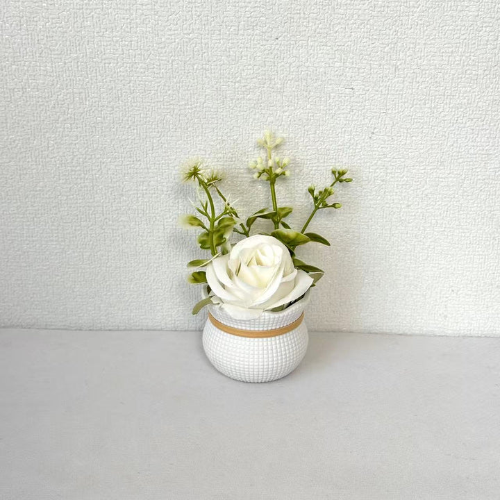 Faux Floral Table Centerpiece