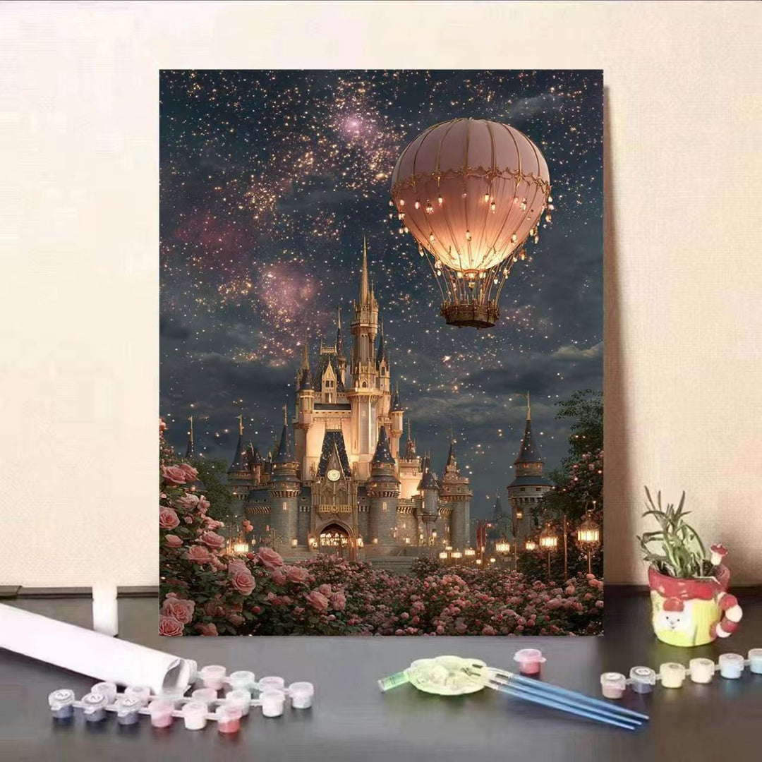Fantasy Castle Paint by Numbers Canvas Kit Stornfield