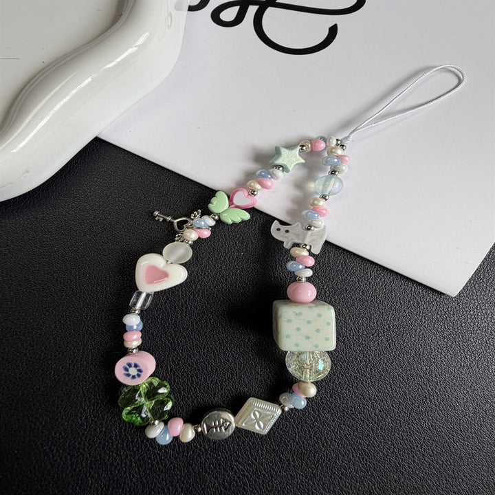 Decorative Beaded Charm Necklace Stornfield 1790135825