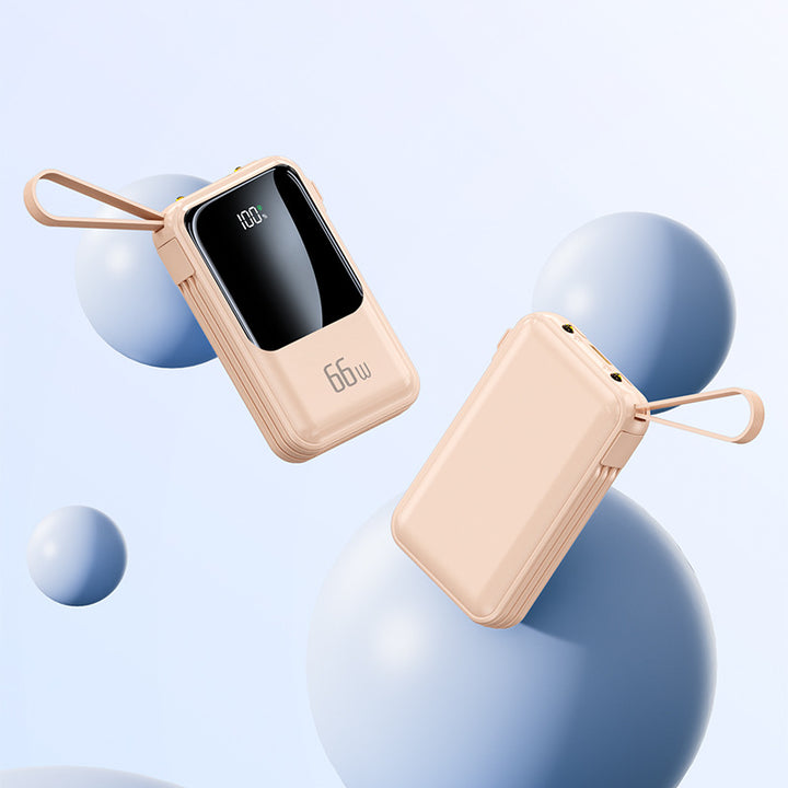Portable power bank with 66W fast charging function and digital display Stornfield