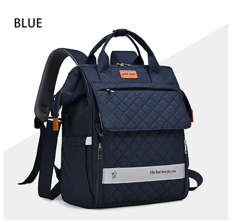 Quilted Multi-Purpose Backpack Stornfield