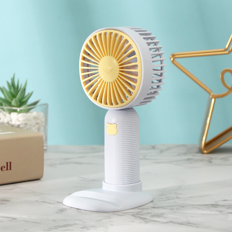 Women's Portable Mini Fan with Creative Stornfield Stand